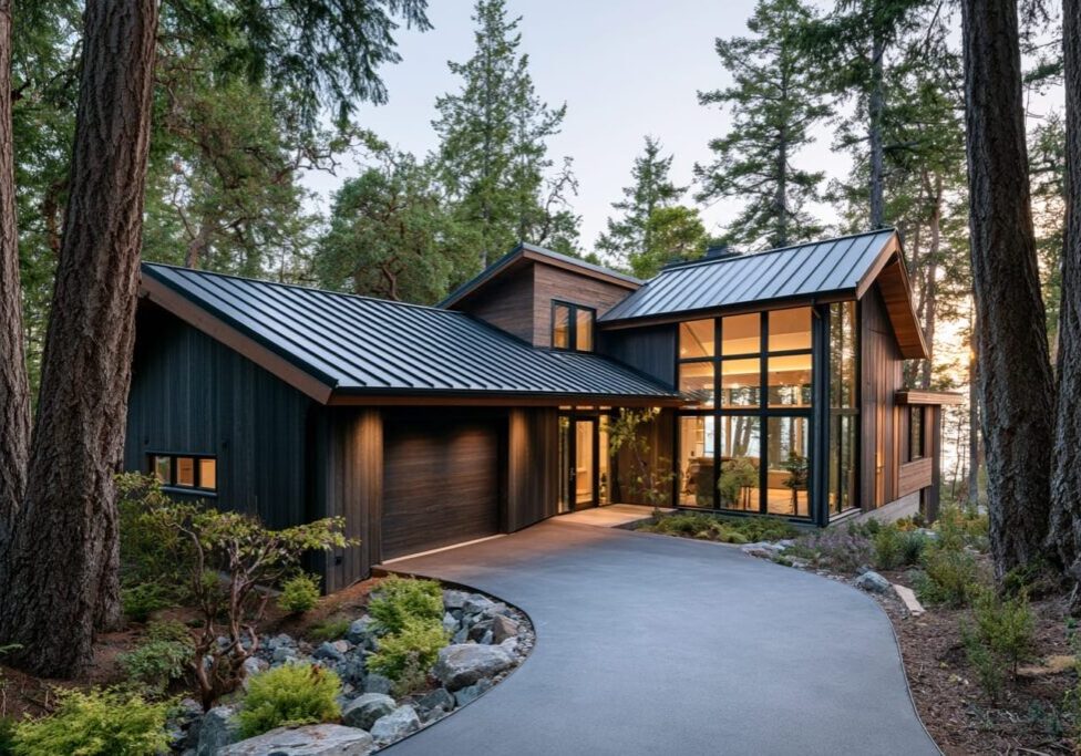 Finished $1.5M custom home on a Vancouver Island lot showing the scope and quality that defines the quote